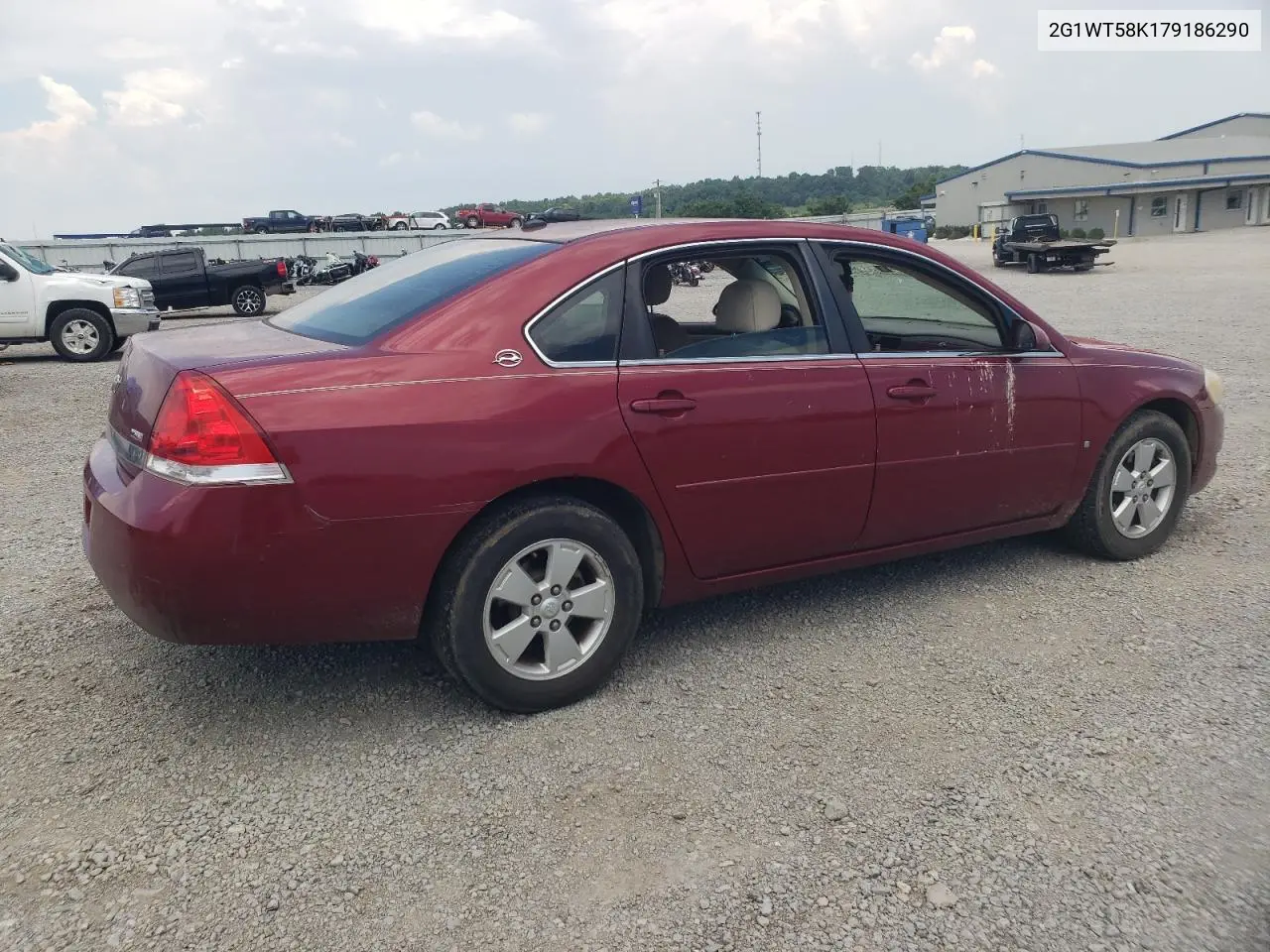 2007 Chevrolet Impala Lt VIN: 2G1WT58K179186290 Lot: 62744435
