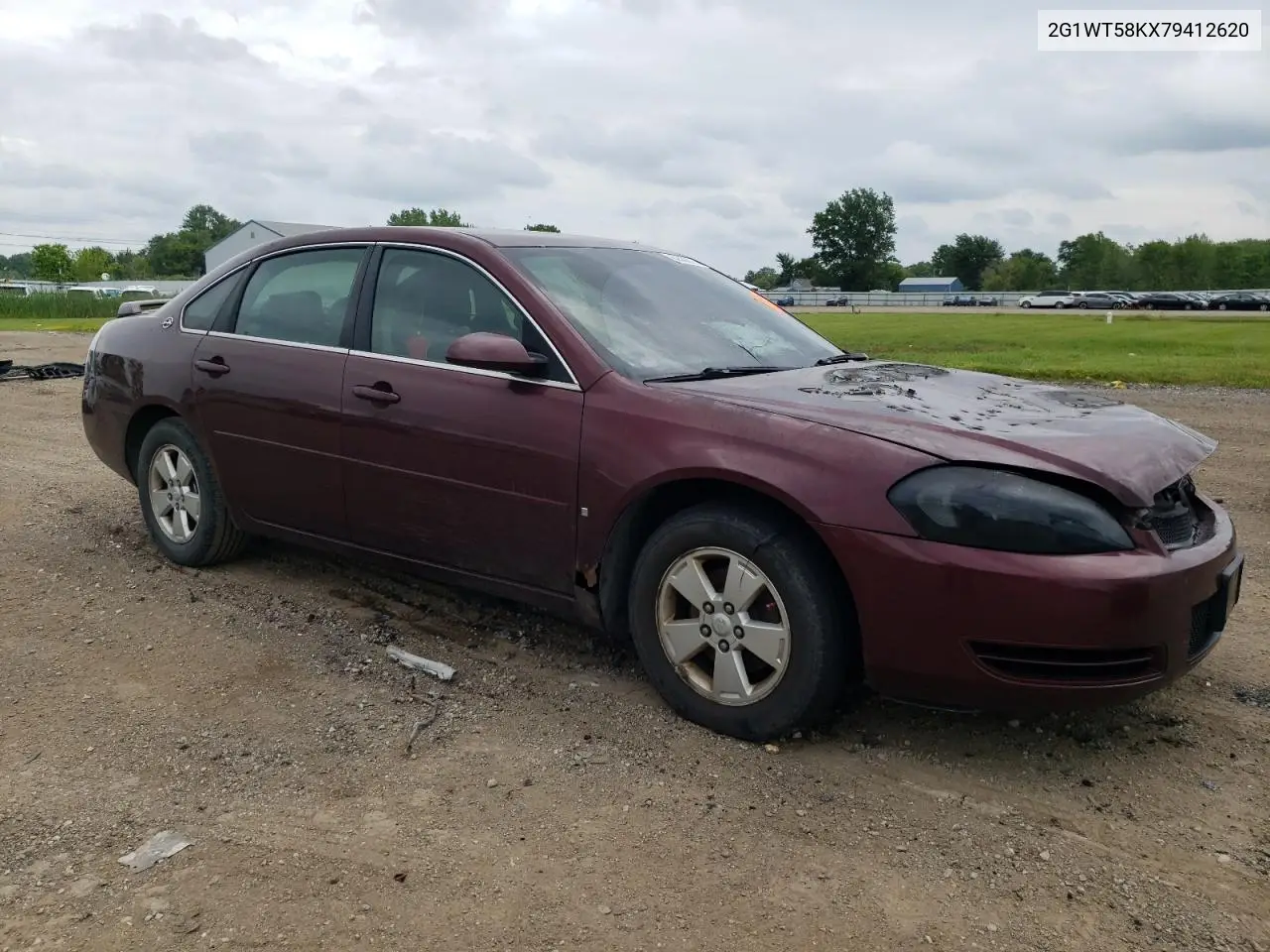 2007 Chevrolet Impala Lt VIN: 2G1WT58KX79412620 Lot: 62806815