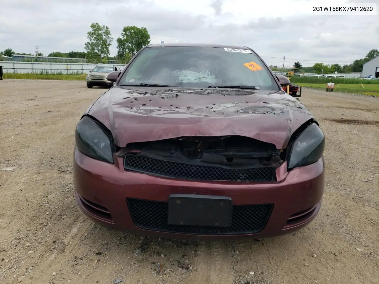 2007 Chevrolet Impala Lt VIN: 2G1WT58KX79412620 Lot: 62806815
