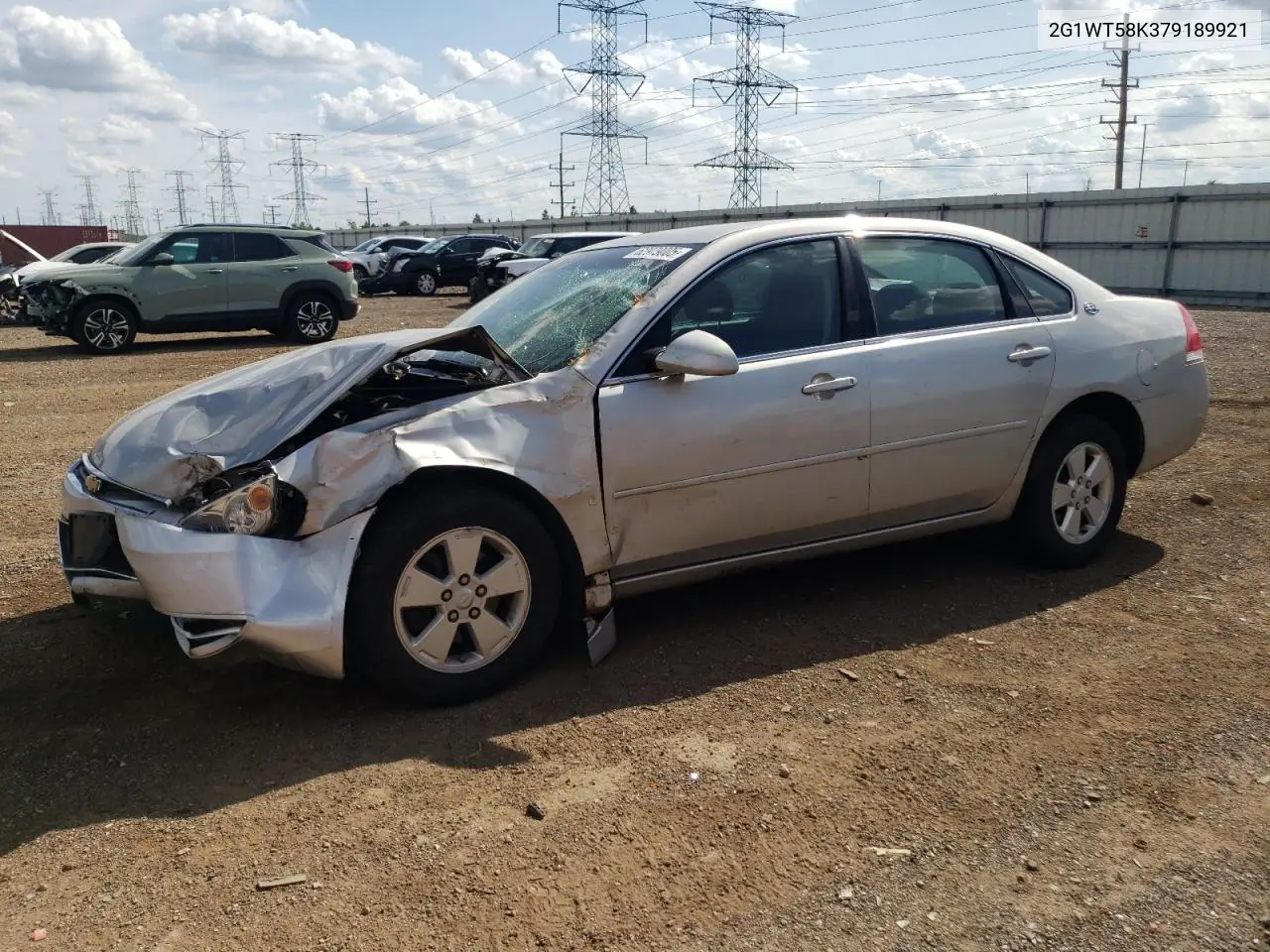 2007 Chevrolet Impala Lt VIN: 2G1WT58K379189921 Lot: 62979005