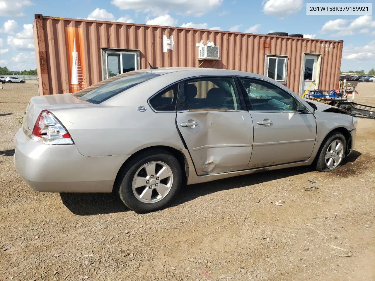 2007 Chevrolet Impala Lt VIN: 2G1WT58K379189921 Lot: 62979005