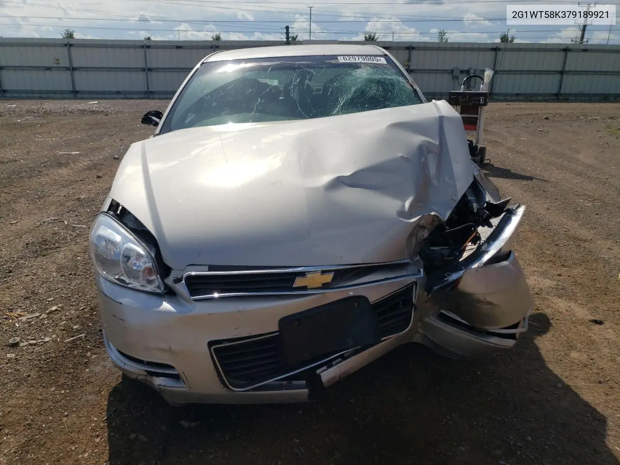 2007 Chevrolet Impala Lt VIN: 2G1WT58K379189921 Lot: 62979005