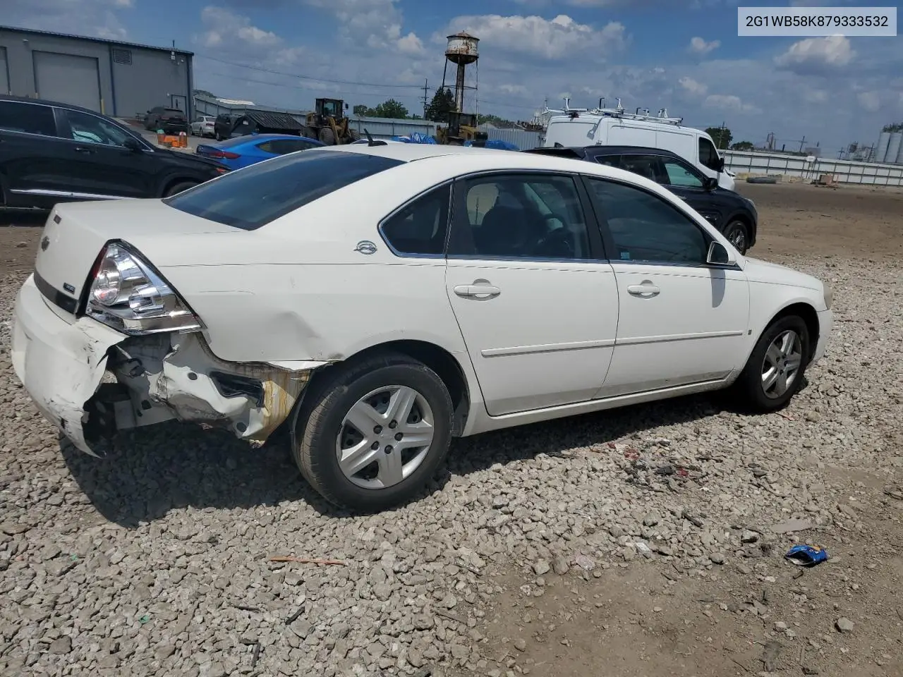 2007 Chevrolet Impala Ls VIN: 2G1WB58K879333532 Lot: 63422395