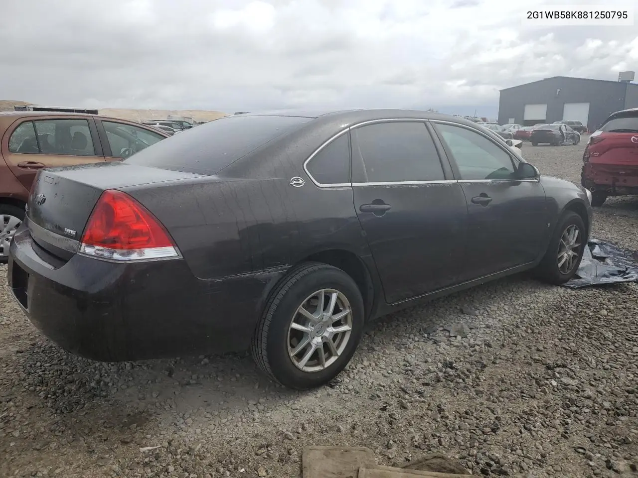 2008 Chevrolet Impala Ls VIN: 2G1WB58K881250795 Lot: 57073335