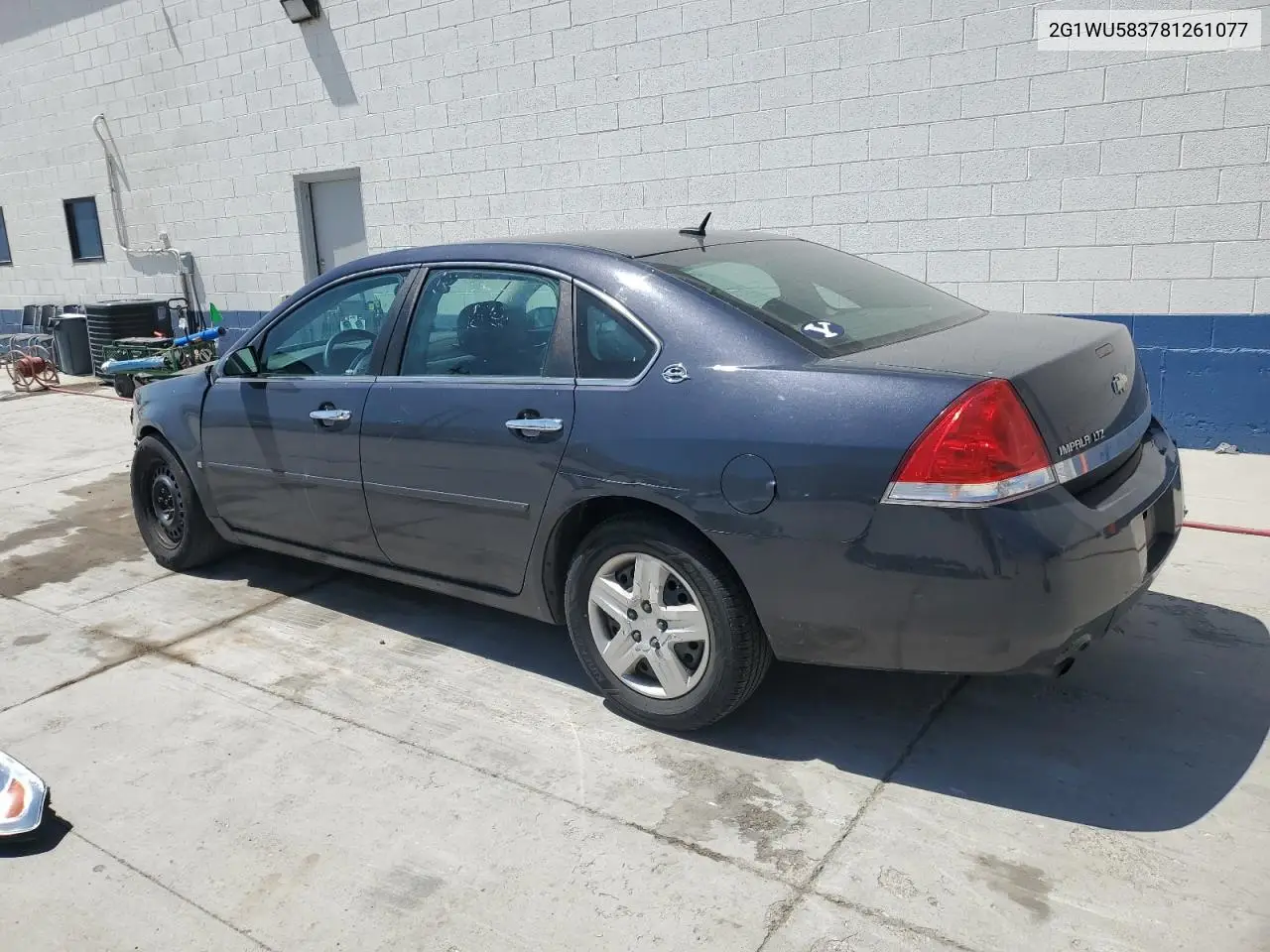 2008 Chevrolet Impala Ltz VIN: 2G1WU583781261077 Lot: 59209065