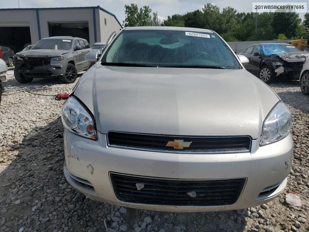 2008 Chevrolet Impala Ls VIN: 2G1WB58KX89197695 Lot: 62691955