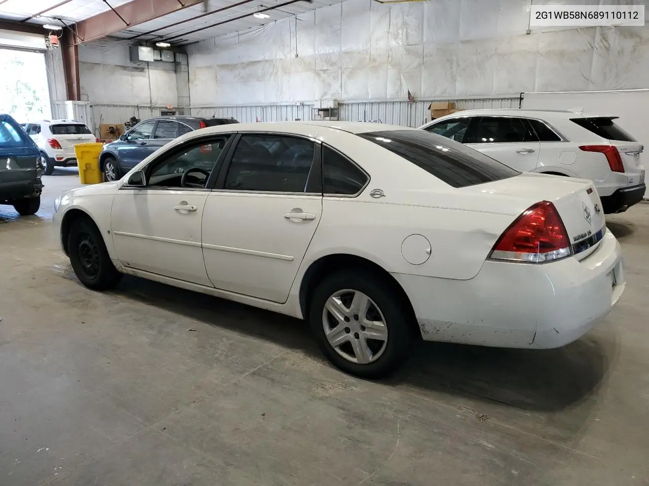 2008 Chevrolet Impala Ls VIN: 2G1WB58N689110112 Lot: 63275595