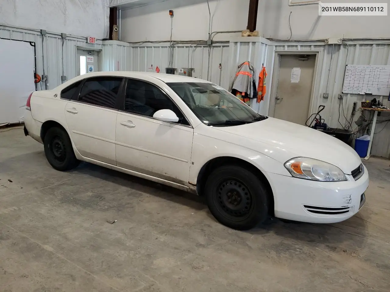 2008 Chevrolet Impala Ls VIN: 2G1WB58N689110112 Lot: 63275595