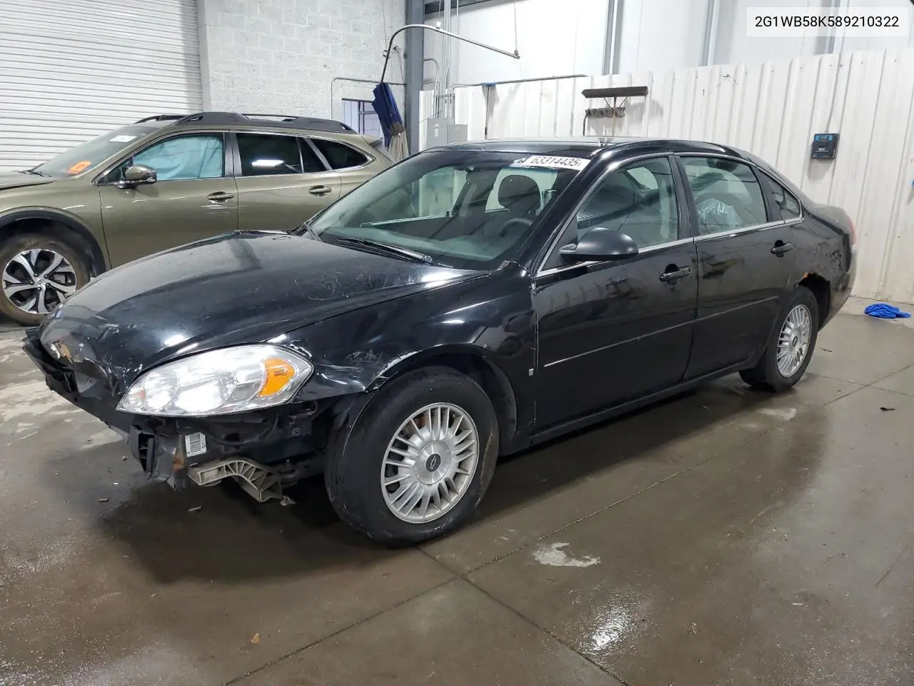 2008 Chevrolet Impala Ls VIN: 2G1WB58K589210322 Lot: 63314435