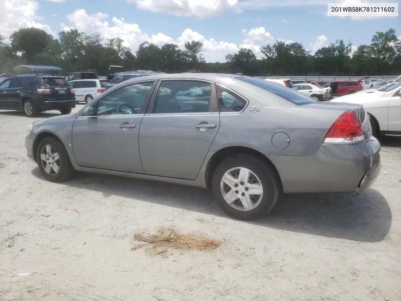 2008 Chevrolet Impala Ls VIN: 2G1WB58K781211602 Lot: 63383075
