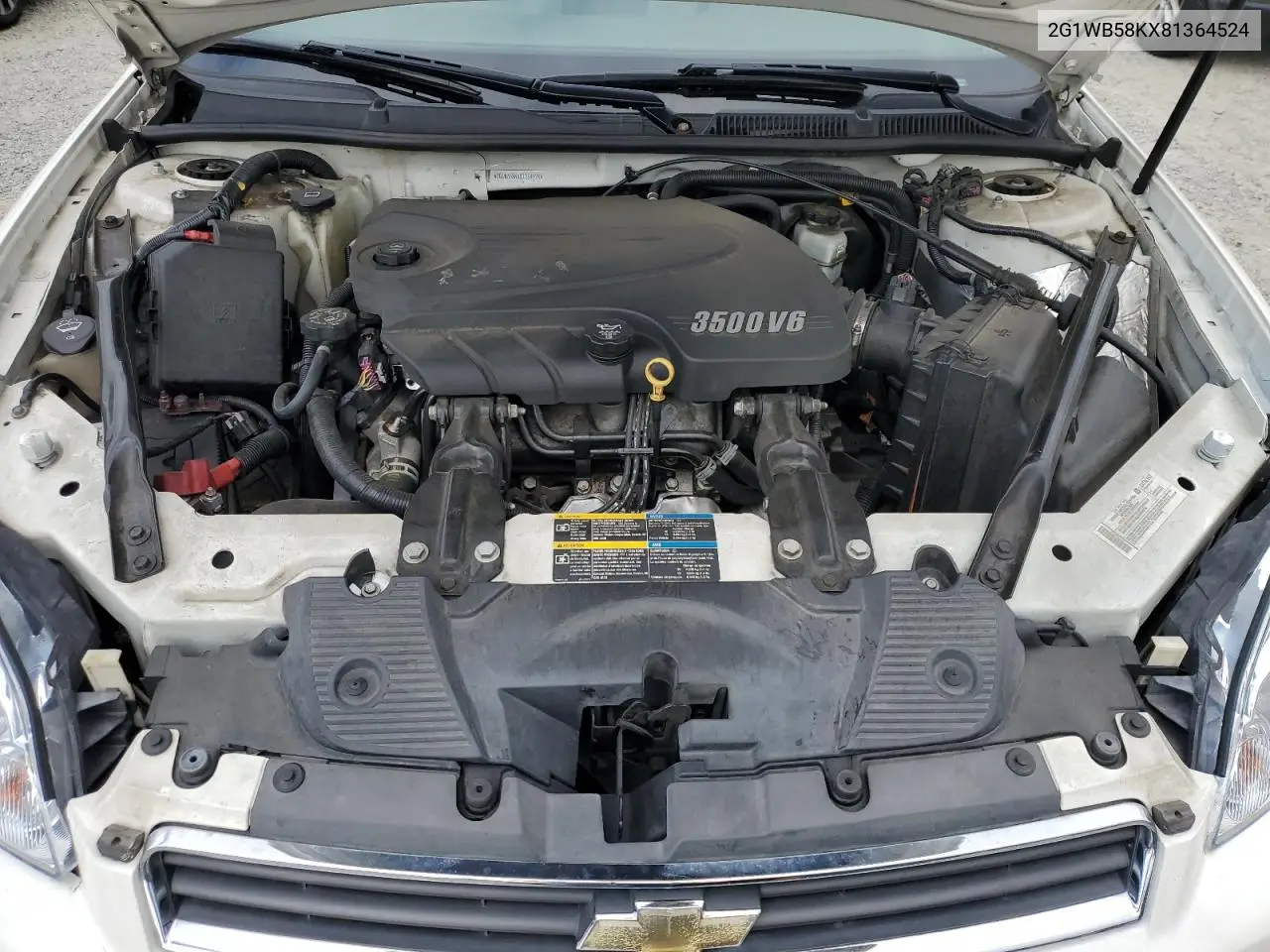 2008 Chevrolet Impala Ls VIN: 2G1WB58KX81364524 Lot: 63663045