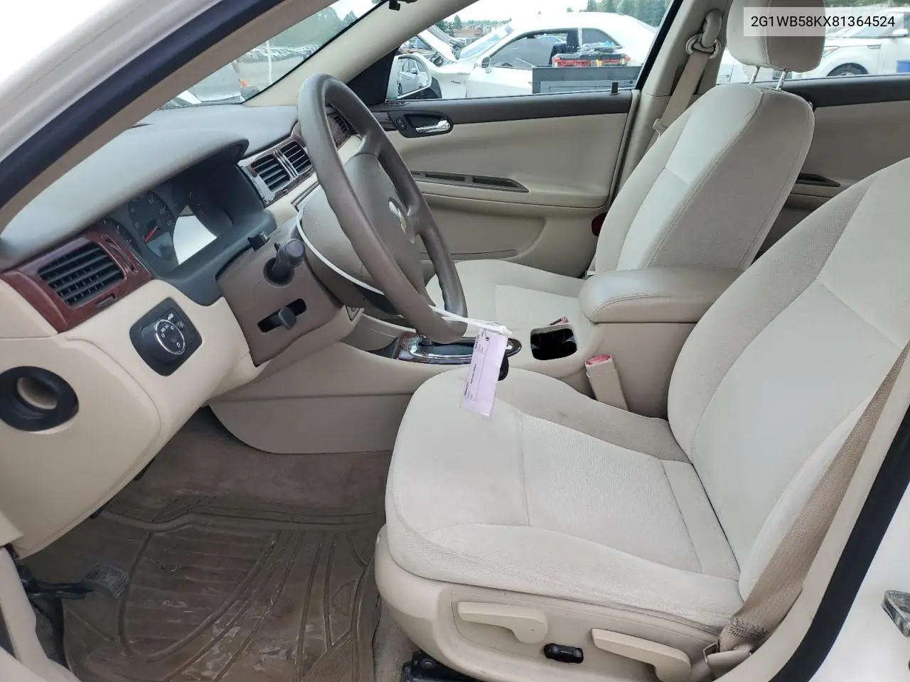 2008 Chevrolet Impala Ls VIN: 2G1WB58KX81364524 Lot: 63663045