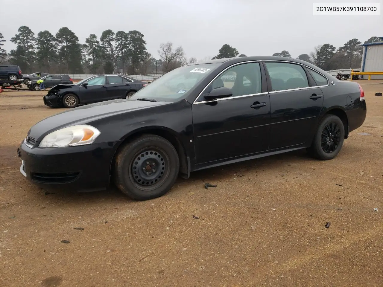 2009 Chevrolet Impala Ls VIN: 2G1WB57K391108700 Lot: 42991485