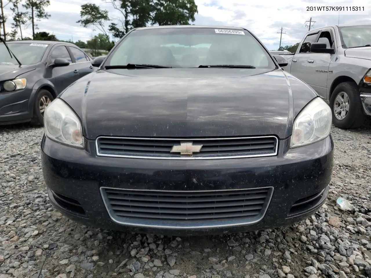 2009 Chevrolet Impala 1Lt VIN: 2G1WT57K991115311 Lot: 56356495