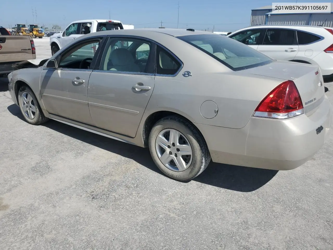 2009 Chevrolet Impala Ls VIN: 2G1WB57K391105697 Lot: 56508405