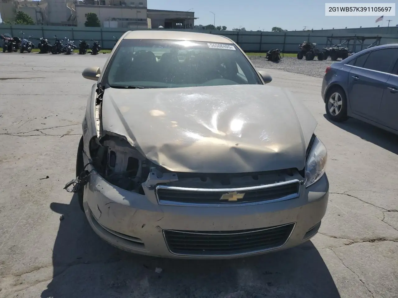 2009 Chevrolet Impala Ls VIN: 2G1WB57K391105697 Lot: 56508405