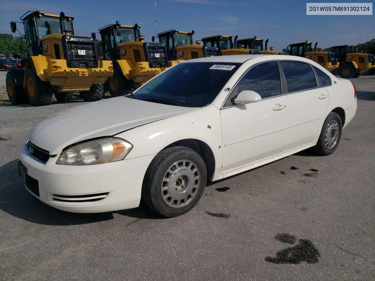 2009 Chevrolet Impala Police VIN: 2G1WS57M891302124 Lot: 56649145