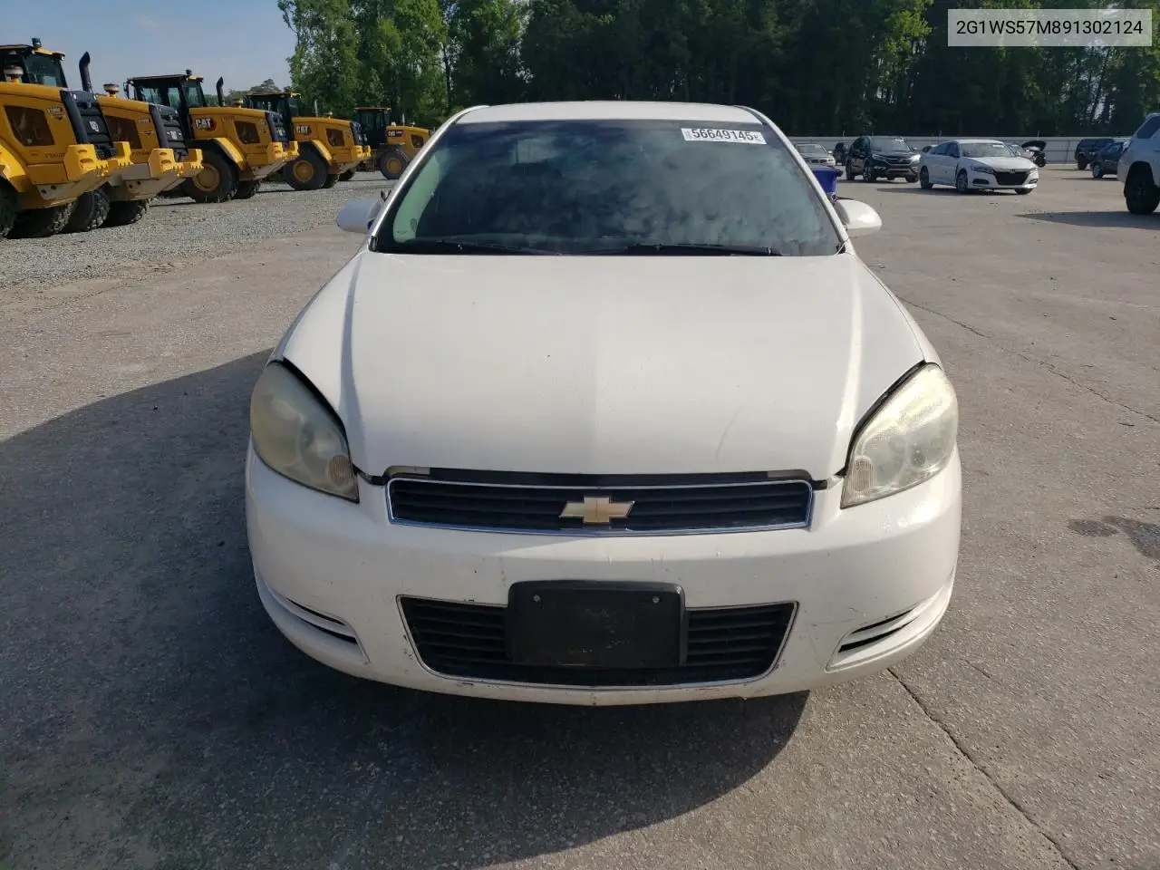 2009 Chevrolet Impala Police VIN: 2G1WS57M891302124 Lot: 56649145