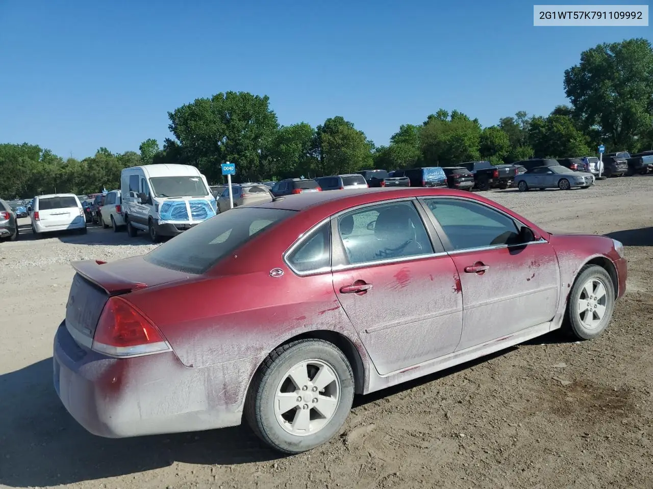 2009 Chevrolet Impala 1Lt VIN: 2G1WT57K791109992 Lot: 56958405