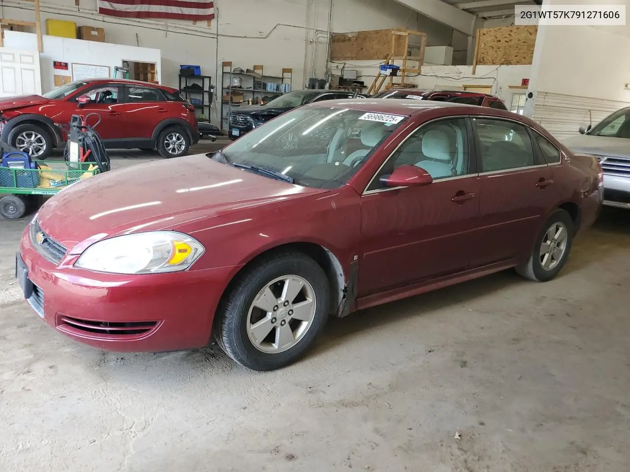 2009 Chevrolet Impala 1Lt VIN: 2G1WT57K791271606 Lot: 56986225