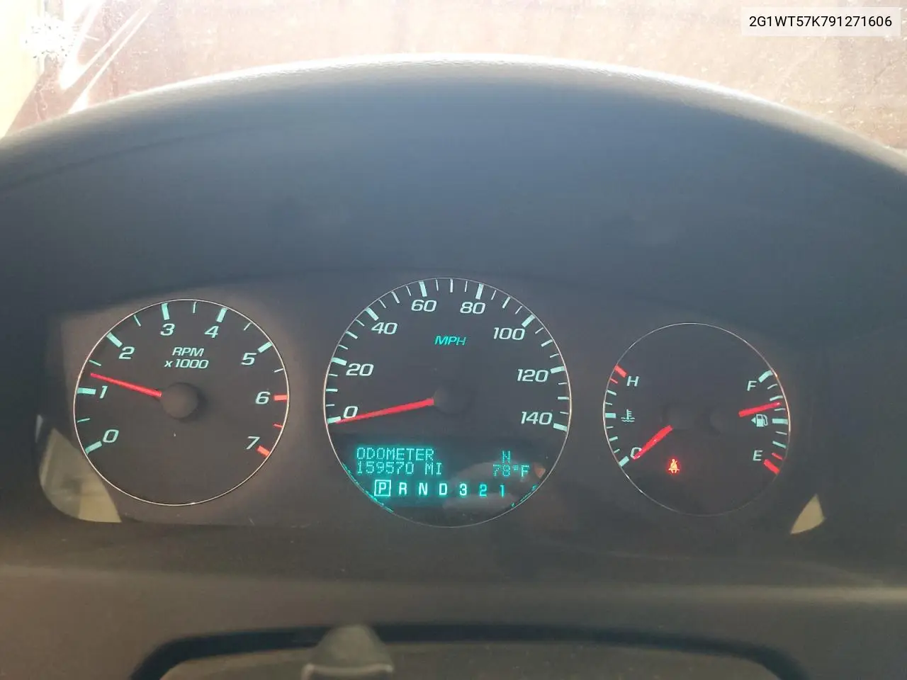 2009 Chevrolet Impala 1Lt VIN: 2G1WT57K791271606 Lot: 56986225