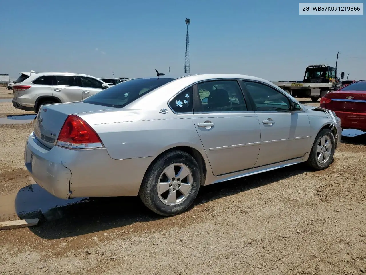 2009 Chevrolet Impala Ls VIN: 2G1WB57K091219866 Lot: 60230995