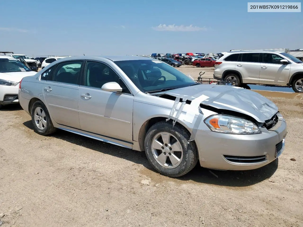 2009 Chevrolet Impala Ls VIN: 2G1WB57K091219866 Lot: 60230995