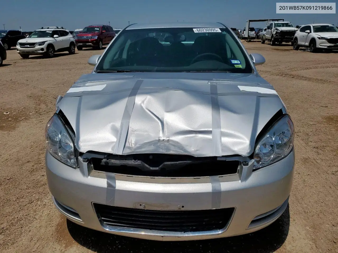 2009 Chevrolet Impala Ls VIN: 2G1WB57K091219866 Lot: 60230995