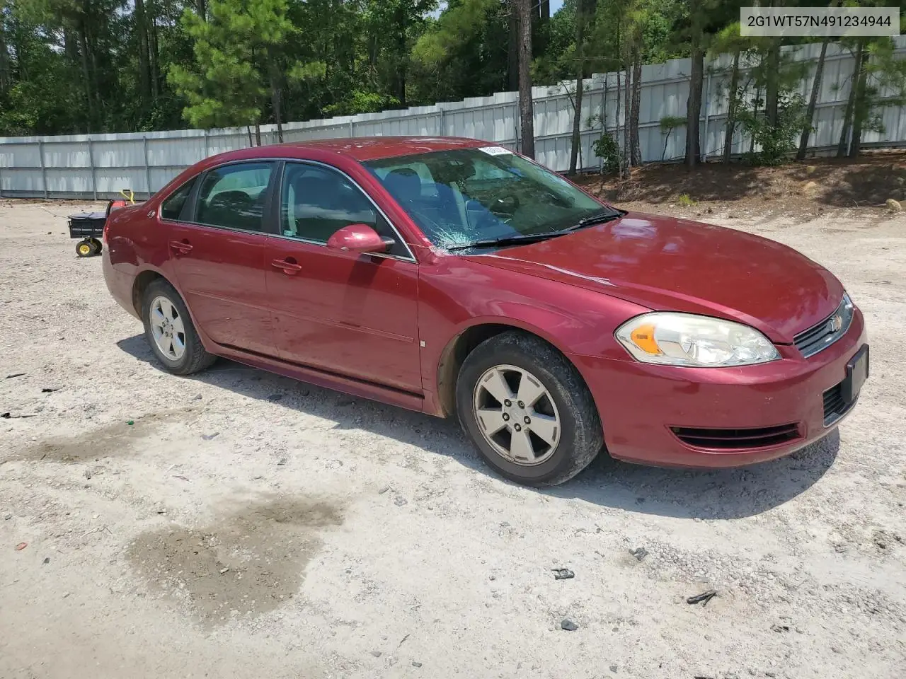 2009 Chevrolet Impala 1Lt VIN: 2G1WT57N491234944 Lot: 62482435