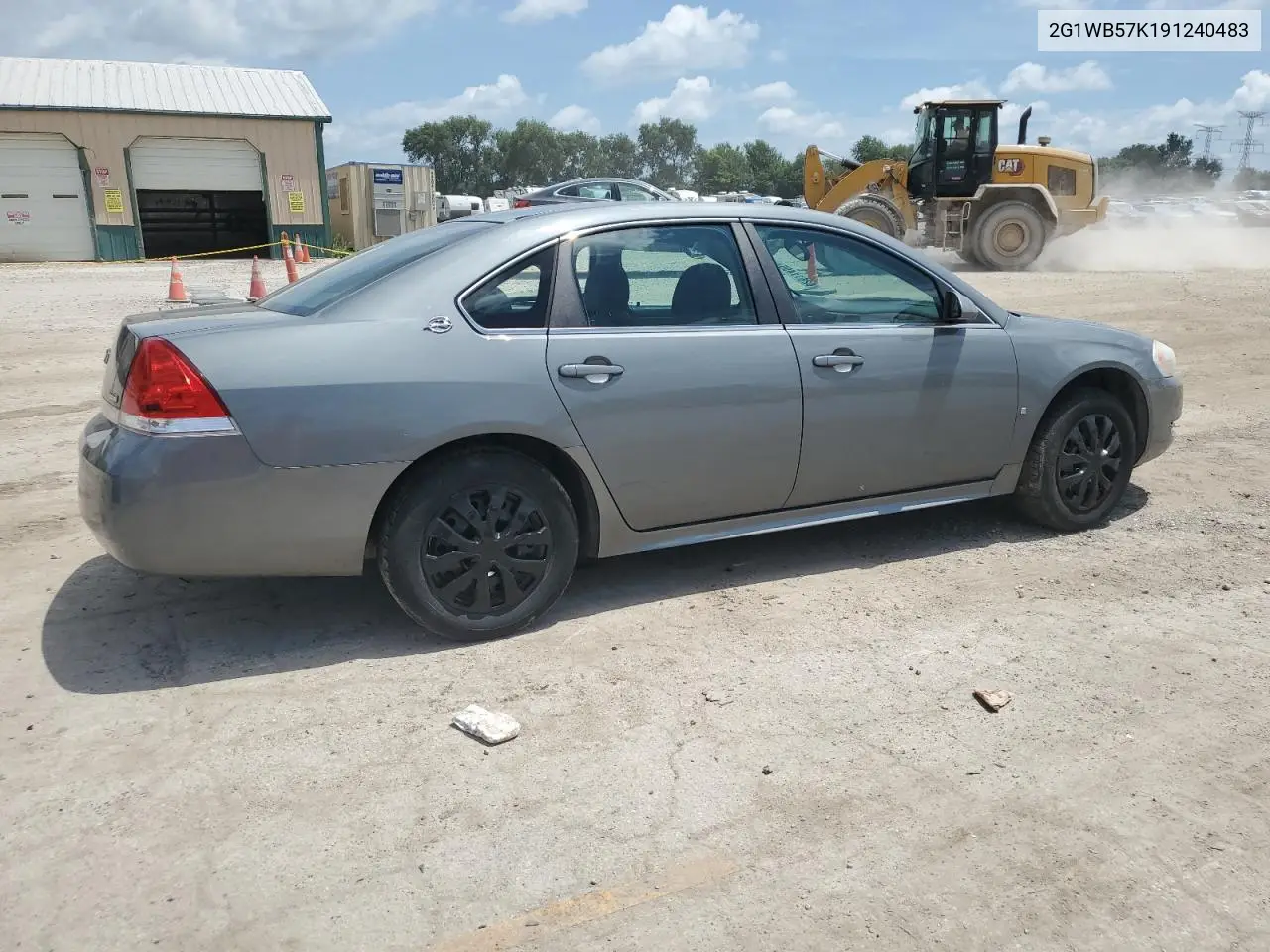 2009 Chevrolet Impala Ls VIN: 2G1WB57K191240483 Lot: 62611455