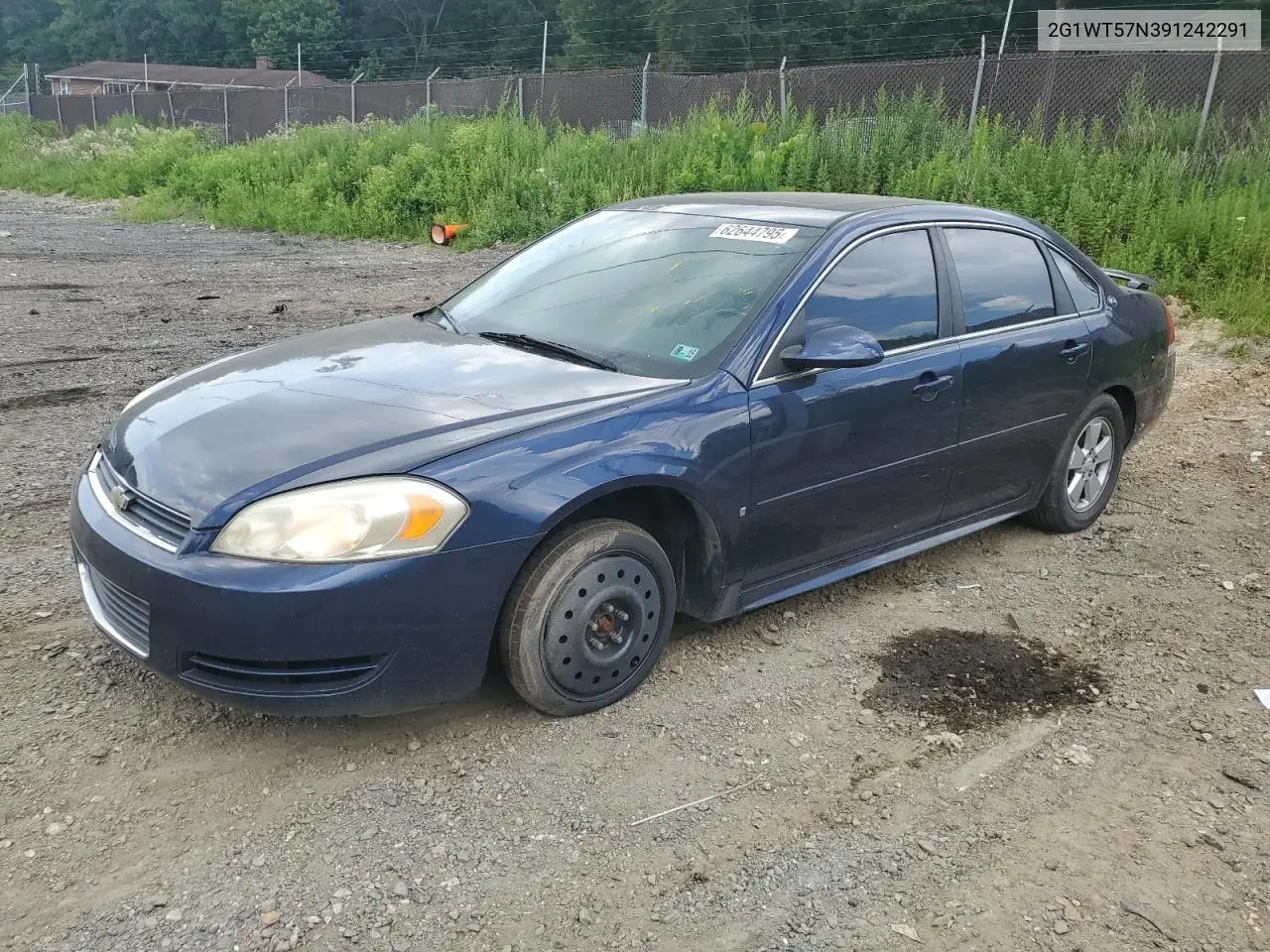 2009 Chevrolet Impala 1Lt VIN: 2G1WT57N391242291 Lot: 62644795