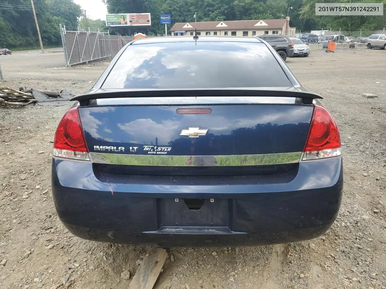 2009 Chevrolet Impala 1Lt VIN: 2G1WT57N391242291 Lot: 62644795