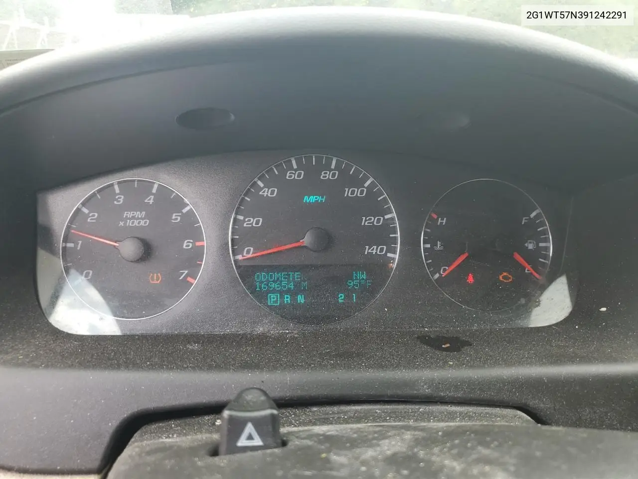 2009 Chevrolet Impala 1Lt VIN: 2G1WT57N391242291 Lot: 62644795