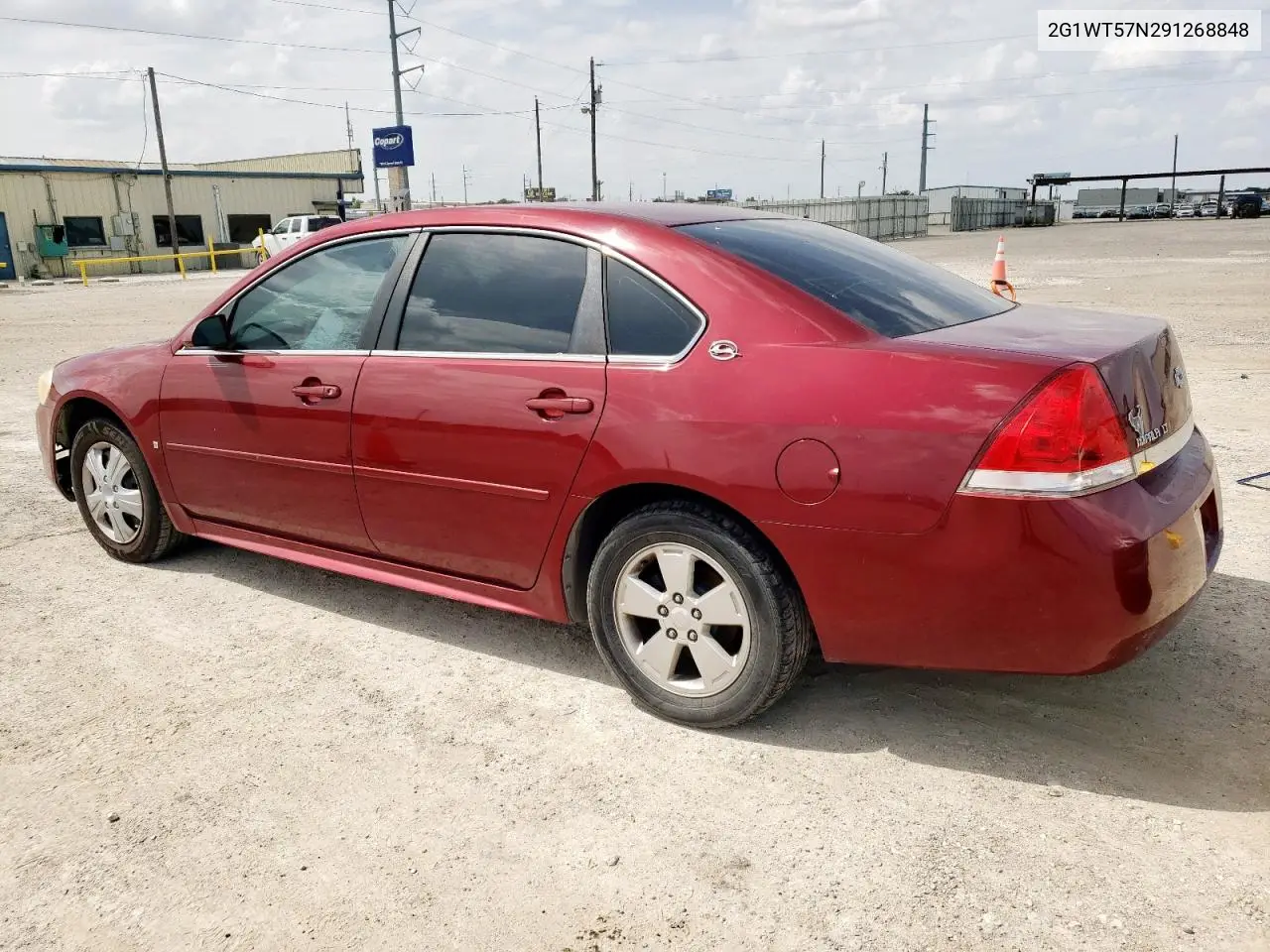 2009 Chevrolet Impala 1Lt VIN: 2G1WT57N291268848 Lot: 62668025