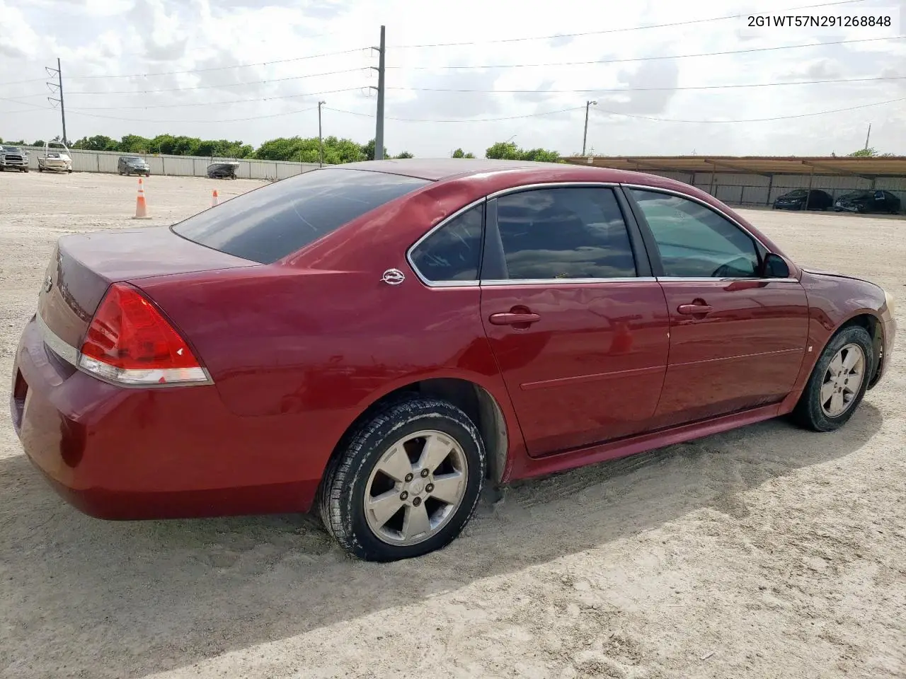 2009 Chevrolet Impala 1Lt VIN: 2G1WT57N291268848 Lot: 62668025