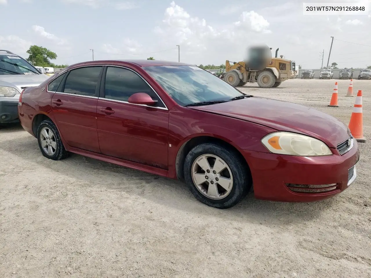 2009 Chevrolet Impala 1Lt VIN: 2G1WT57N291268848 Lot: 62668025