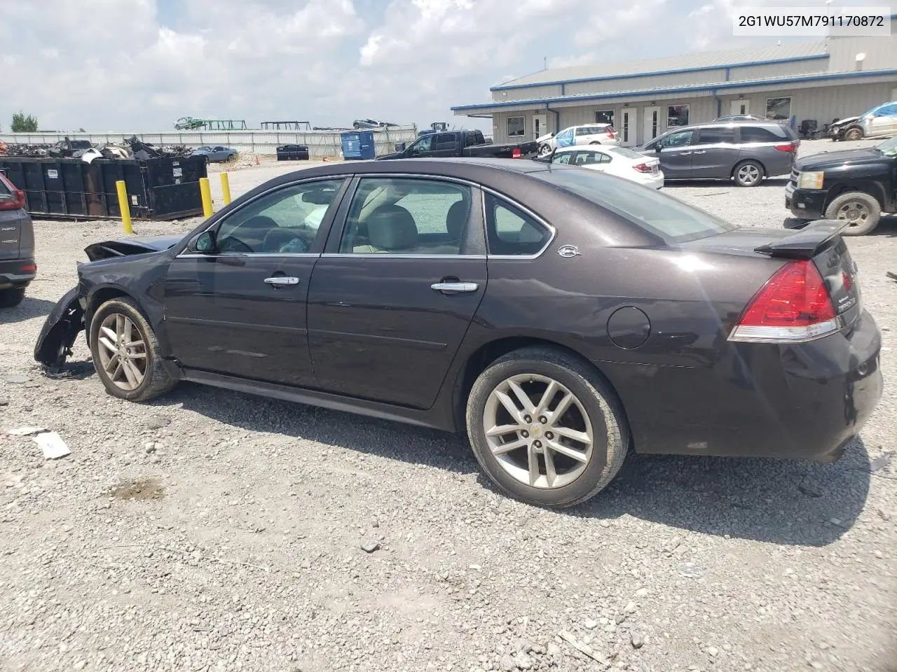 2009 Chevrolet Impala Ltz VIN: 2G1WU57M791170872 Lot: 62793715