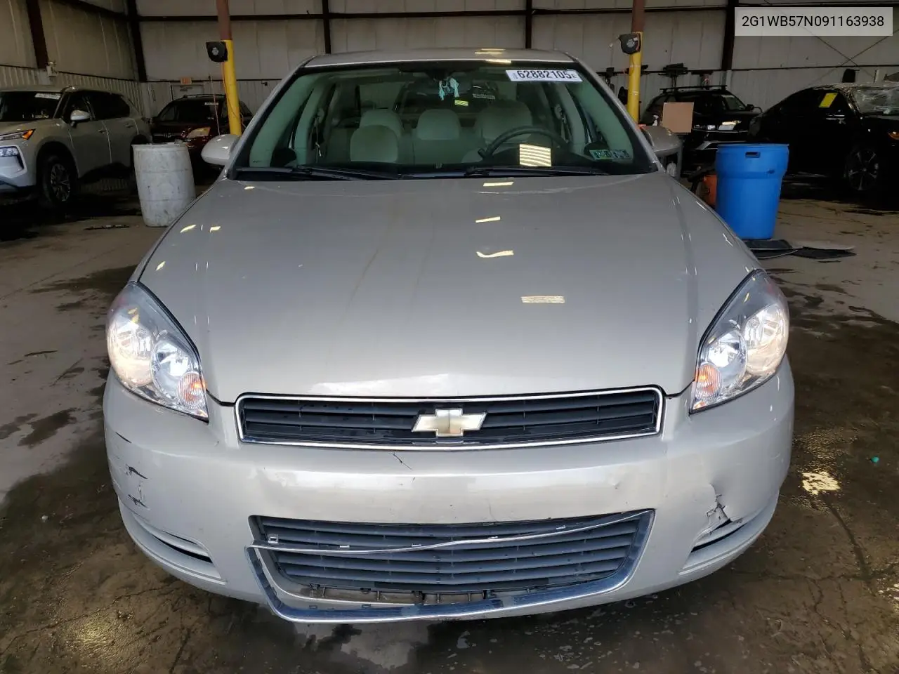 2009 Chevrolet Impala Ls VIN: 2G1WB57N091163938 Lot: 62882105