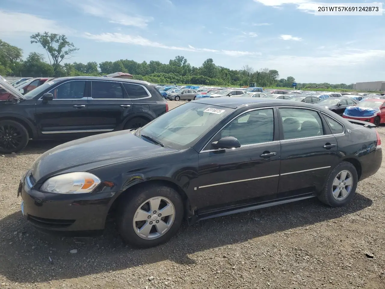 2009 Chevrolet Impala 1Lt VIN: 2G1WT57K691242873 Lot: 63116075
