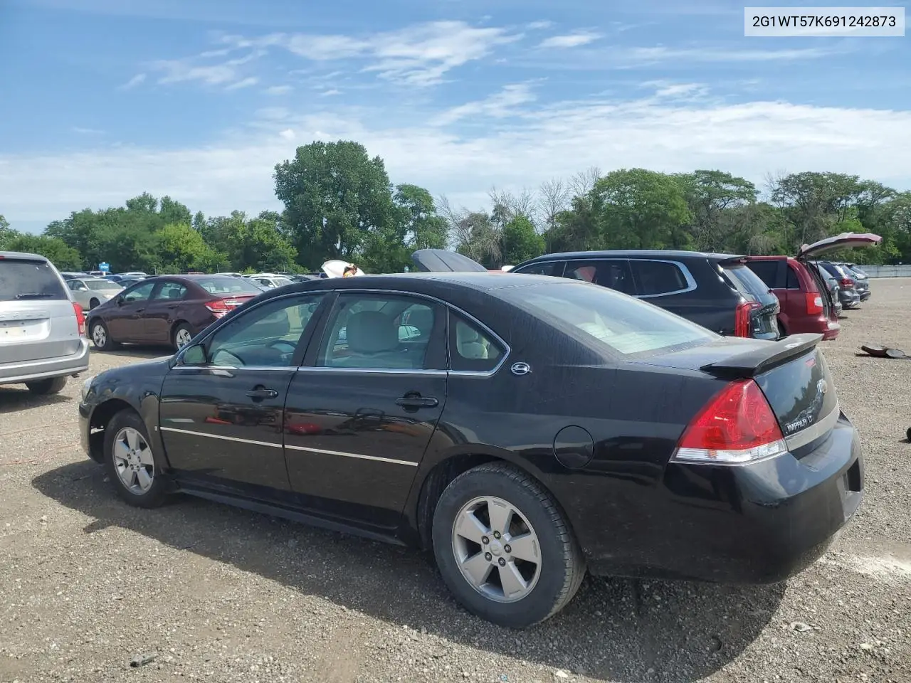 2009 Chevrolet Impala 1Lt VIN: 2G1WT57K691242873 Lot: 63116075