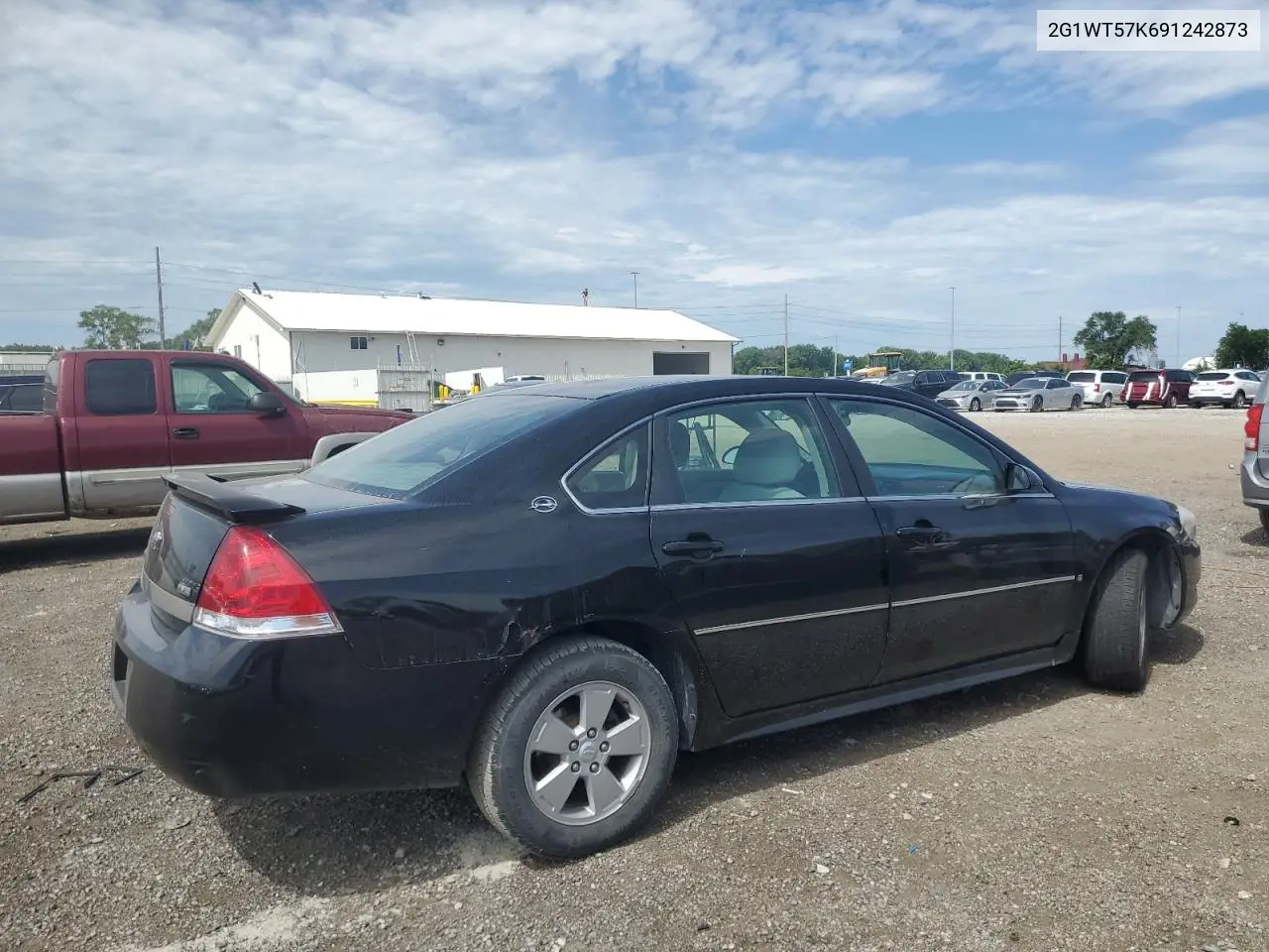 2009 Chevrolet Impala 1Lt VIN: 2G1WT57K691242873 Lot: 63116075