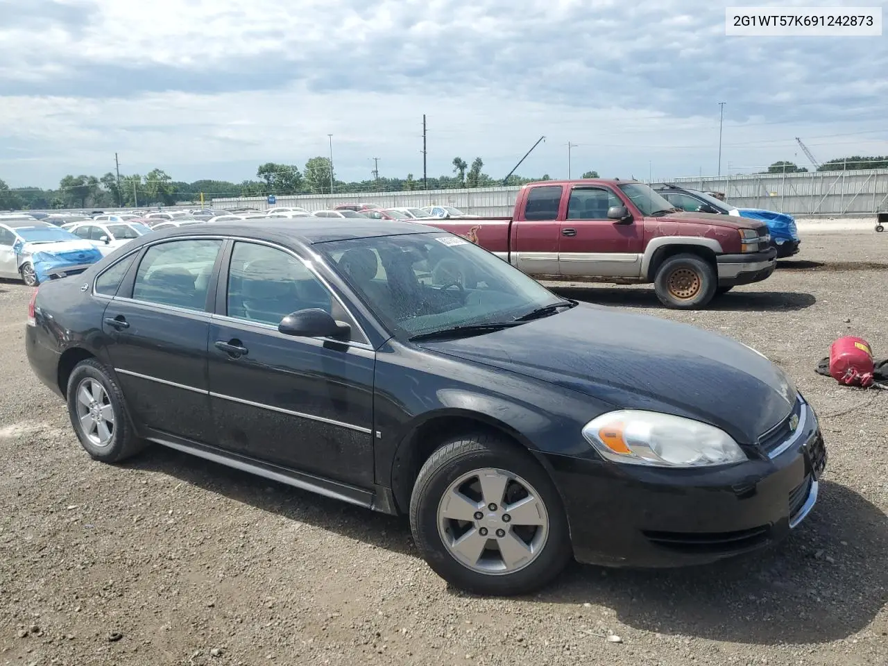 2009 Chevrolet Impala 1Lt VIN: 2G1WT57K691242873 Lot: 63116075