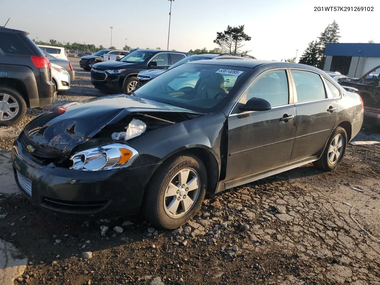 2009 Chevrolet Impala 1Lt VIN: 2G1WT57K291269102 Lot: 63614095
