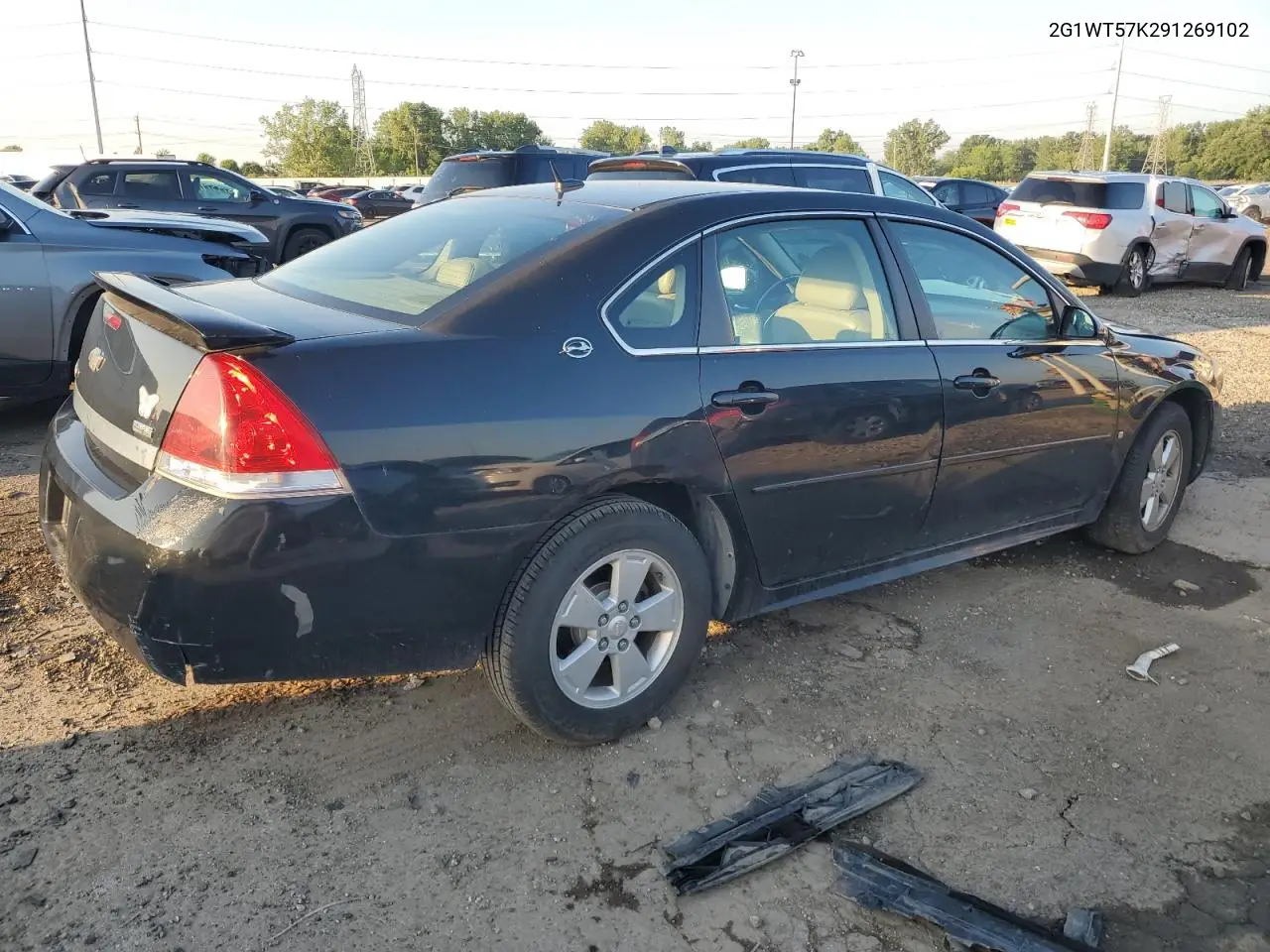 2009 Chevrolet Impala 1Lt VIN: 2G1WT57K291269102 Lot: 63614095