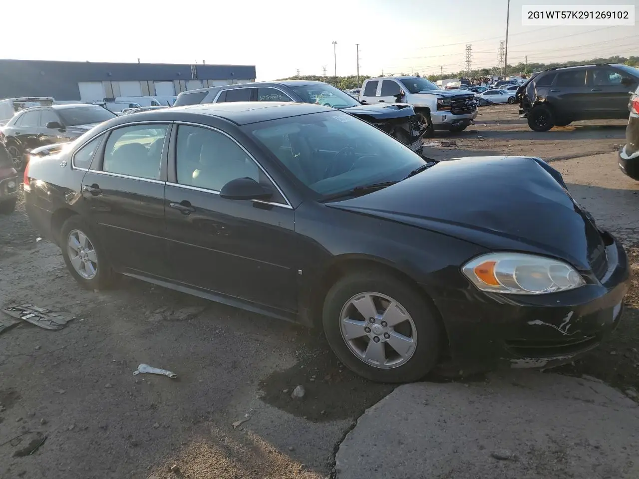 2009 Chevrolet Impala 1Lt VIN: 2G1WT57K291269102 Lot: 63614095
