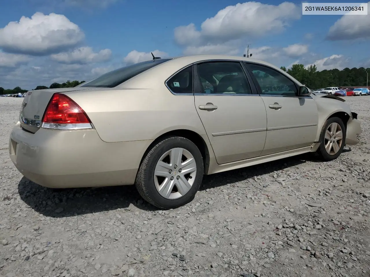 2010 Chevrolet Impala Ls VIN: 2G1WA5EK6A1206341 Lot: 56897155