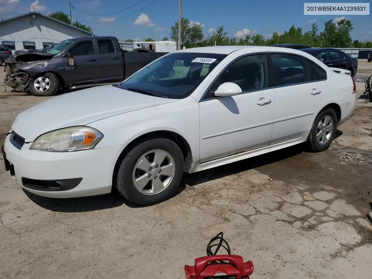 2010 Chevrolet Impala Lt VIN: 2G1WB5EK4A1239531 Lot: 57166305