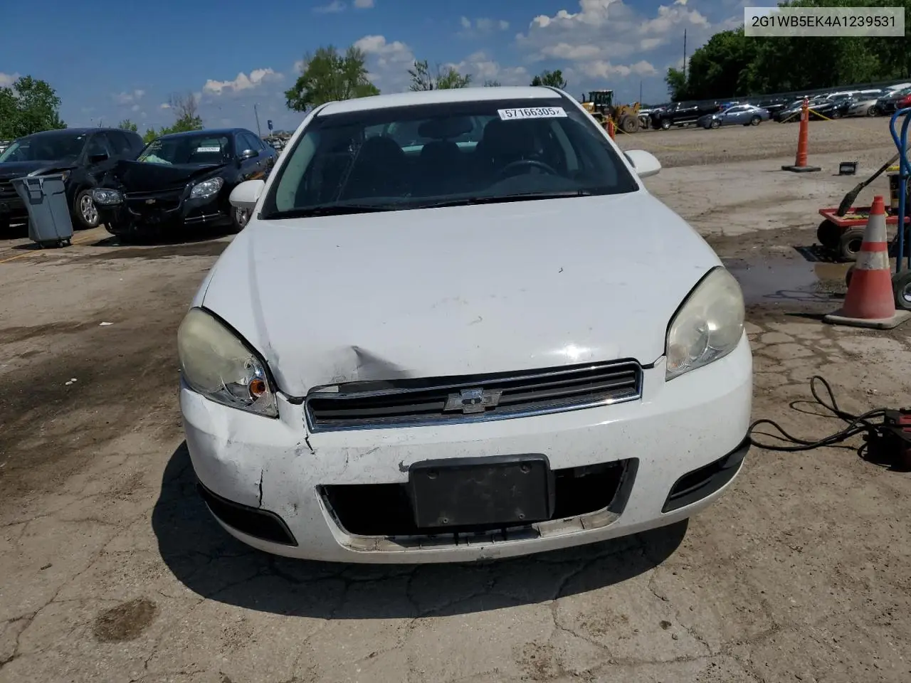 2010 Chevrolet Impala Lt VIN: 2G1WB5EK4A1239531 Lot: 57166305