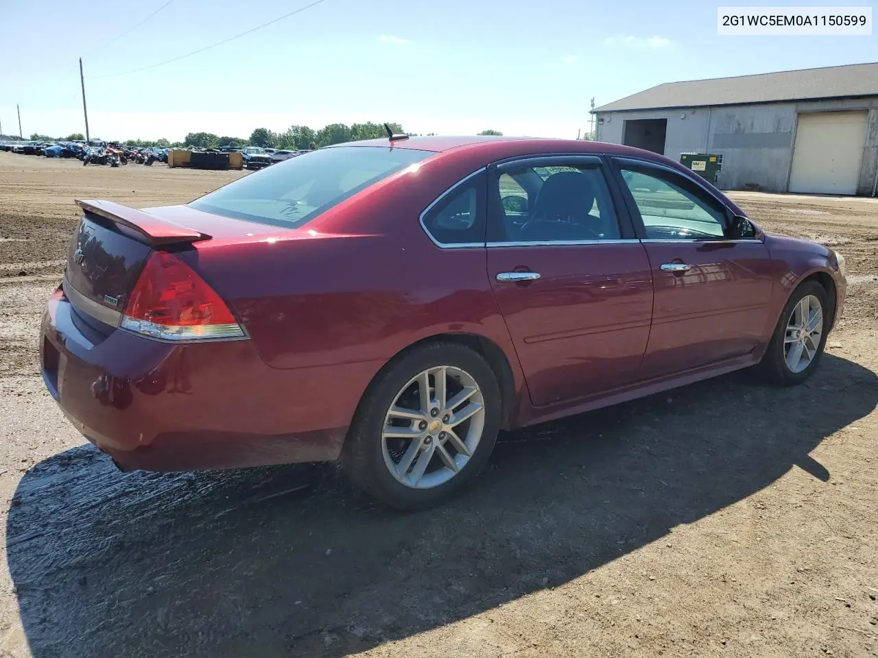 2010 Chevrolet Impala Ltz VIN: 2G1WC5EM0A1150599 Lot: 61017805