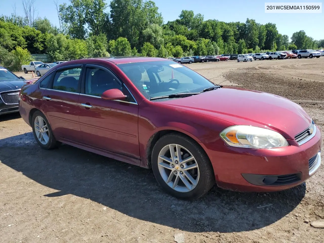 2010 Chevrolet Impala Ltz VIN: 2G1WC5EM0A1150599 Lot: 61017805